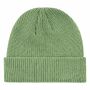 Grof gebreide fisher muts - Saliegroen