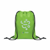 SHOOP KIDS - 190T RPET inder trekkoordtas - Limoen