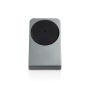 Terra aluminium magnetische draadloze 15W telefoonhouder, grijs