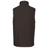 Bodywarmer van microfleece heren Chocolate 4XL