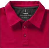 Markham stretch herenpolo met korte mouwen - Rood - S