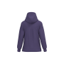 Eco damessweater met capuchon Purple XS