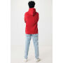 IQONIQ Yengo recycled katoen hoodie met steekzakken, rood (L)