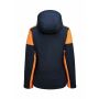 Prime Padded Softshell Lady Navy/HVIS Or 3XL