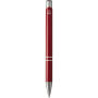 Moneta balpen van gerecycled aluminium (zwarte inkt) - Rood