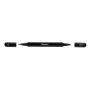 Swiss Peak Storm RCS gerecycled aluminium duo pen, zwart