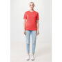 IQONIQ Bryce gerecycled katoen t-shirt, luscious red (S)