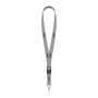 Afneembare polyester lanyard in Pantone-kleur met zeefdruk en J-haak Afneembare polyester lanyard in Pantone-kleur met zeefdruk en J-haak