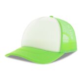 WHITE / FLUO GREEN
