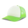 RAPPER-S, WHITE / FLUO GREEN, One size, ATLANTIS HEADWEAR