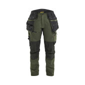 Donker herfstgroen/Zwart