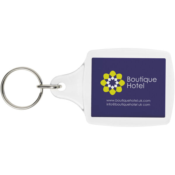 Tour A5 sleutelhanger - Transparant helder Tour A5 sleutelhanger - Transparant helder