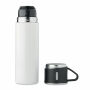 TONIA - Dubbelwandige fles 420 ml - Wit
