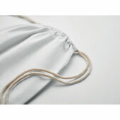 OSOLE DRAW COLOUR - Fairtrade trekkoordtas 180g - Wit