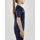 EVOLVE TEE JR NAVY 122/128