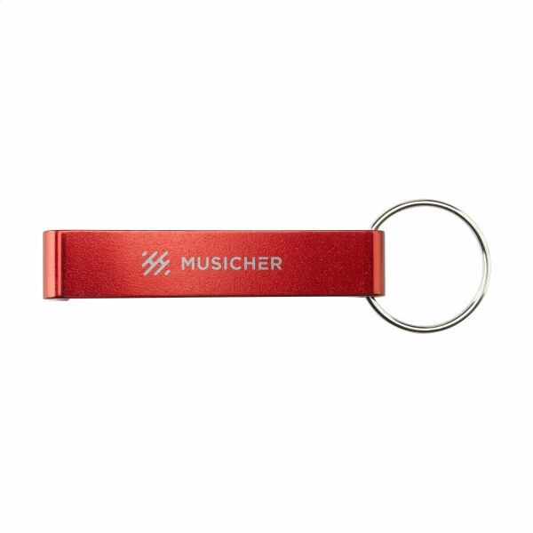 Alu Opener Phone Stand GRS Recycled - rood Alu Opener Phone Stand GRS Recycled - rood