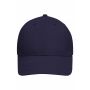 6 Panel Cap Bio Cotton deep purple one size