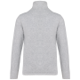 Microfleece met rits kind Ash Heather 6/8 jaar