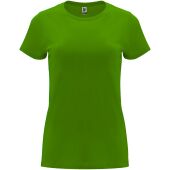 Capri damesshirt met korte mouwen - Grasgroen - S