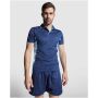Montmelo unisex sportpolo met korte mouwen - Navy Blue/Hemelsblauw - 3XL