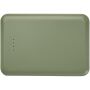 Asama type-C powerbank van 5000 mAh van gerecycled plastic - Heather groen