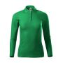 Polo Shirt women's Pique Polo LS kelly green XXL