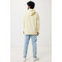 IQONIQ Yengo recycled katoen hoodie met steekzakken, cream yellow (L)