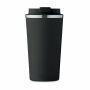 BRACE + - Dubbelwandige beker 510 ml - Zwart