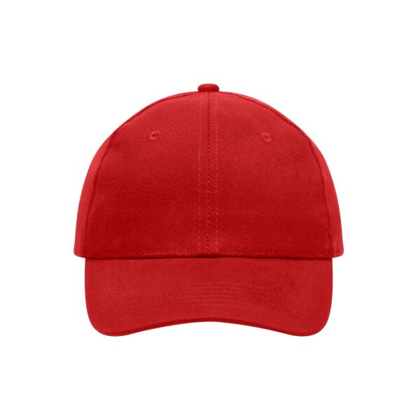 6 Panel Cap Heavy Cotton red one size 6 Panel Cap Heavy Cotton red one size