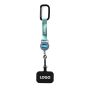 Anti-verlies intrekbare badge reel telefoonhouder met gesublimeerde band