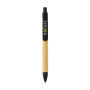 Write responsible recycled papieren pen, zwart