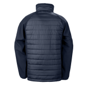 Black compass gewatteerde softshelljas Navy / Navy 4XL