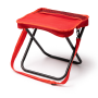 TROTY RPET klapstoel - rood TROTY RPET klapstoel - rood
