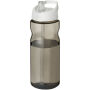 H2O Active® Eco Base 650 ml sportfles met tuitdeksel - Charcoal/Wit