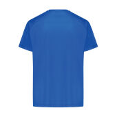 IQONIQ Tikal gerecycled polyester sneldrogend sport t-shirt, royal blue (XXS)