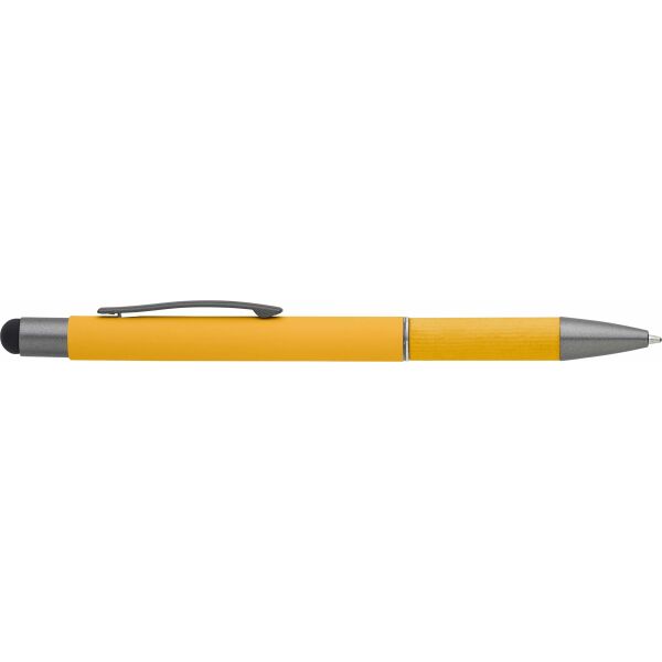 Balpen Jett | Aluminium | Stylus - geel Balpen Jett | Aluminium | Stylus - geel