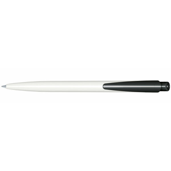 Dart Polished Basic Wit - Zwart Dart Polished Basic Wit - Zwart