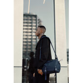 KENTO URBAN RCS recycled nylon 15.6 inch Messenger, donkerblauw