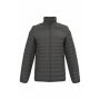 Gewatteerde heren donsjas dark grey 3XL