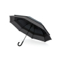 Swiss Peak AWARE™ 23" to 27" expandable umbrella, black
