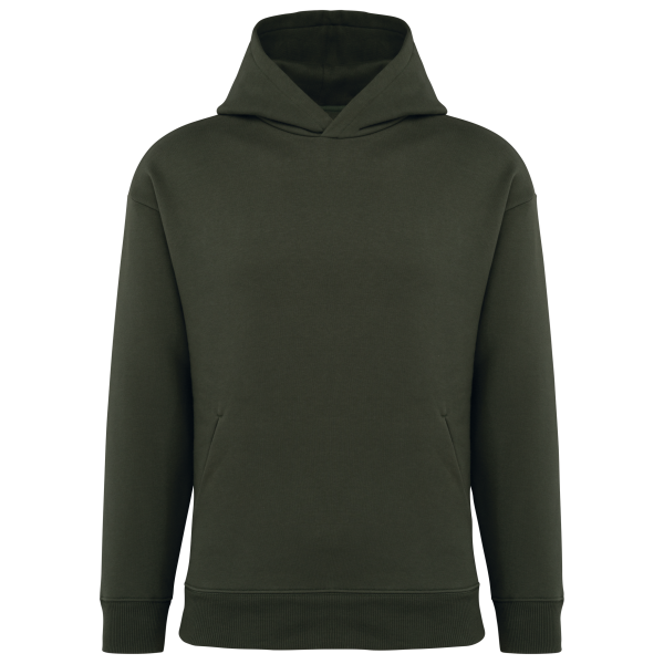 Sweat-shirt écoresponsable à capuche oversize unisexe Organic Khaki XXS Sweat-shirt écoresponsable à capuche oversize unisexe Organic Khaki XXS