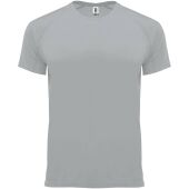 Bahrain sportshirt met korte mouwen voor heren - Grijs - S