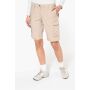 Lichte damesbermuda met diverse zakken Beige 34 FR