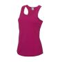 WOMEN'S COOL VEST, HOT PINK, XS, JUST COOL