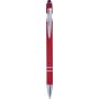 Aluminium balpen Primo rood