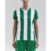 *Progress stripe jersey wmn green/white s