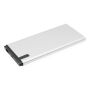 Powerbank INDICATOR zilver