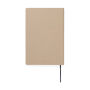 VINGA Baltimore RCS PU softcover notitieboek, greige VINGA Baltimore RCS PU softcover notitieboek, greige
