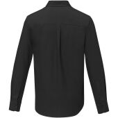 Pollux herenoverhemd met lange mouwen - Zwart - 5XL
