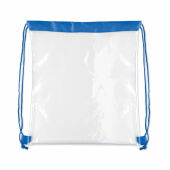 USEE - Transparante trekkoordtas - Royal Blauw